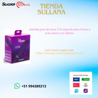VIBRADOR VIBEN BALA INTENSA 10 FUNCIONES. wsp +51 994389213 - Sullana