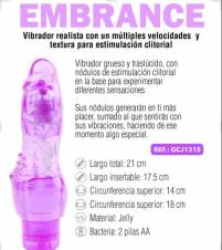 VIBRADOR EMBRACE--- SEXSHOP69- PAITA - WPP: 950319453