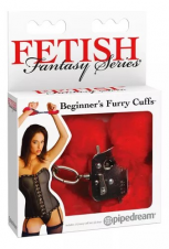FURRY CUFFS ROJO-ESPOSAS-SOMOS SEXSHOP69- PAITA