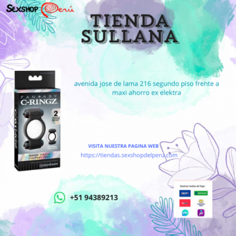 ANILLO VIBRADOR FANTASY C-RINGZ MAGICO. wsp +51 994389213 sullana
