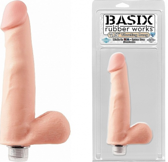 BASIX RUBBER 7.5 VIBRADOR--- TIENDA PAITA , SEXSHOP 69 DEL PERU