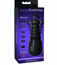 FANTASY GIRATORIO NEGRO VIBRADOR- TIENDA PAITA -SEXSHOP 69