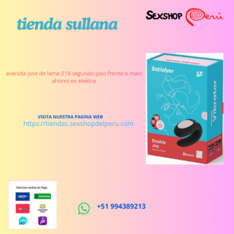 -VIBRADOR SATISFYER INTELIGENTE DOBLE JOY NEGRO- wsp +51 994389213---
