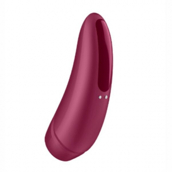 -VIBRADOR INTELIGENTE CURVO ROJO---SEXSHOP69- TIENDA PAITA