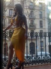 HOLA SOY DULCE UNA COLOMBIANA MUY HERMOSA, ESTOY NUEVA EN BARCELONA Y ME ENCANTARIA CONOCER UN POCO DE TU CULTURA, AMO CAMINAR IR DE COMPRAS, PODRIAMO
