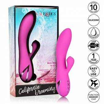 juguetes sexuales VIBRADOR CONEJITO MALBU MIX - wsp +51 994389213 - delivery