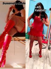 Lady Kalamity y Domina Susana. MADRID