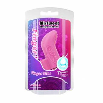 VIBRADOR CLITORAL MiSSEWEET FINGER ROSA. wsp +51 994389213 - Sullana