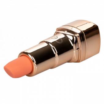 VIBRADOR DORADO MINI LAPIZ CORAL CON USB