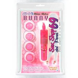 VIBRADOR GRANOS BUNNY ROSADO.24542