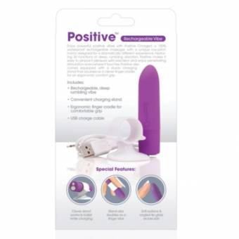 VIBRADOR INALAMBRICO CHARGED VIOLETA 454644
