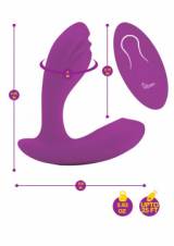 VIBRADOR MASAJEADOR EPIPHANY LILA 545455