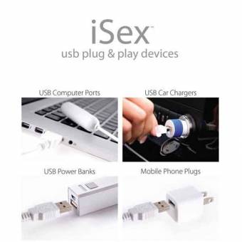 VIBRADOR BLANCO SEXY ¡USB BALA!