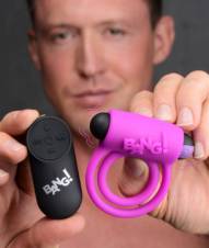 ANILLO VIBRADOR A CONTROL COLOR VOLETA