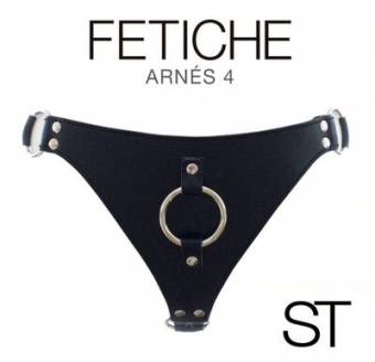 FETISH ARNES # 4 CUERO CON ARGOLLA