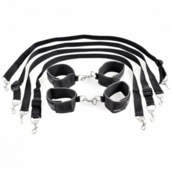 FETISH KIT SET DE AMARRES PARA CAMA