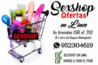 SEXSHOP LINCE - AV ARENALES 1581 - JUGUETES SEXUALES