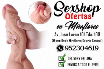 SEXSHOP MIRAFLORES DELIVERY - 952304619 - SEXSHOP OFERTAS