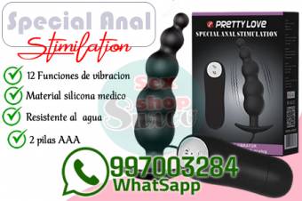 SEXSHOP / SURCO / VIBRADOR  / ANAL / 12 FUNCIONES