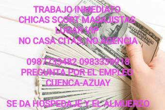 Oportunidad laboral para CHICAS EN CUENCA