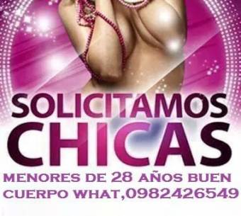 EMPLEO TRABAJO DE DAMA DE COMPAÑIA ESCORTS VIP QUITO NORTE