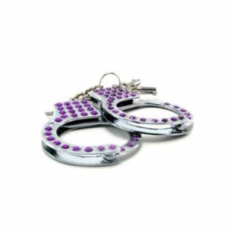 FETISH CUFFS DE LUJO LILA  54545549