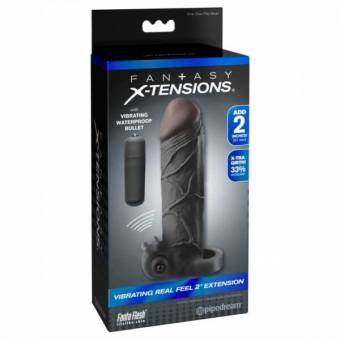 FUNDA VIBRADOR FANTASY X-TENSION 2 NEGRO.*2*