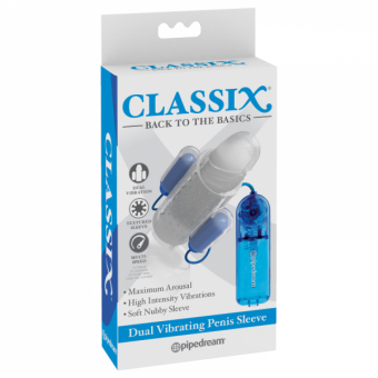 FUNDA VIBRADOR CLASSIX MANGA DUAL.*/*