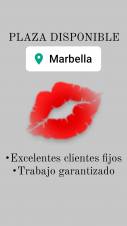 Plaza disponible en Marbella, para chicas con estándares altos