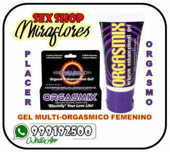 ORGASMIX - GEL SEXUAL FEMENINO / SEXSHOP MIRAFLORES