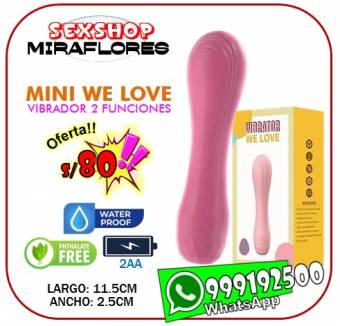 MINI VIBRADOR WE LOVE / SEXSHOP MIRAFLORES
