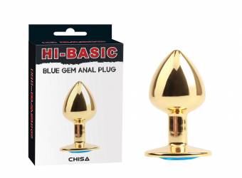 SEXSHOP69..WPP: 950319453--PAITA -- GEMA DORADA, METAL .PLUG