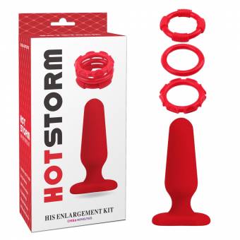 SEXSHOP69..WPP: 950319453-PAITA .. KIT PARA AGRANDAR... PLUG ROJO
