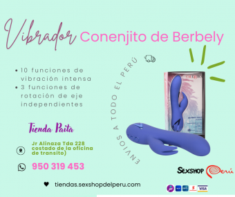 SEXSHOP69..WPP: 950319453-- CONEJITO DE BEVERLY VIBRADOR ---PAITA