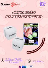 SEXSHOP69..WPP: 950319453-- DADOS EROTICOS.. JUEGOS DE MESA...PAITA