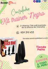 SEXSHOP69..WPP: 950319453--PAITA -- TRAINER NEGRO ...CONSOLADOR
