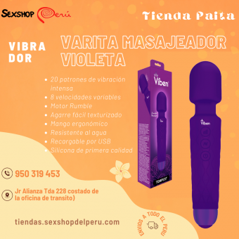 SEXSHOP69..WPP: 950319453--PAITA -- VARITA VIOLETA