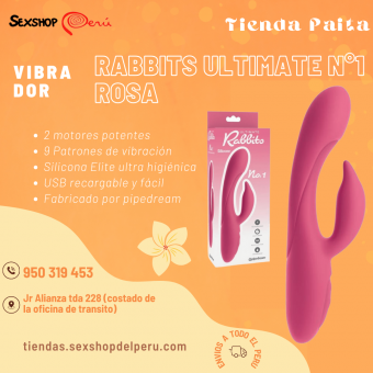 SEXSHOP69..WPP: 950319453--PAITA ---VIBRADOR CONEJO