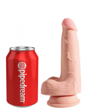 SEXSHOP69..WPP:  950319453-PAITA -- DILDO CON BOLAS--  5¨-- TRIPLE DENSIDAD