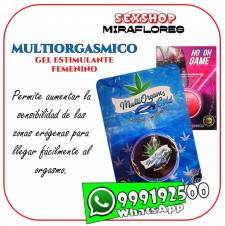 MULTIORGAMS COLD - GEL MULTIORGASMICO FEMENINO - SEXSHOP MIRAFLORES