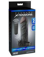 SEXSHOP69.. FUNDA VIBRADOR 2 NEGRO .. PAITA