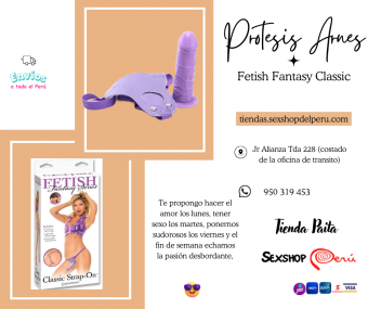 SEXSHOP69..WPP: 950319453-- FANTASY CLASSIC ARNES PROTESIS.. PAITA