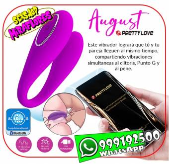 AUGUST PRETTY LOVE - VIBRADOR INALAMBRICO APP - SEXSHOP MIRAFLORES