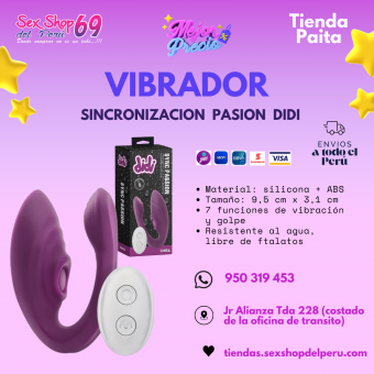 SEXSHOP69..WPP:950319453--PAITA -- DID VIBRADOR PAREJA
