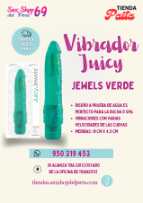 SEXSHOP69..WPP: 950319453--PAITA -- VIBRADOR -- JUICY VERDE