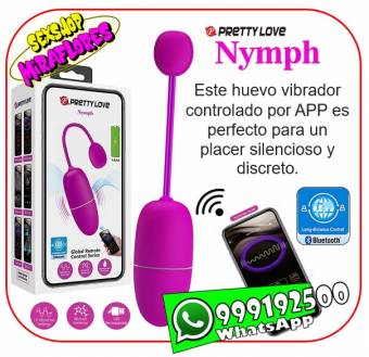 NYMPH PRETTY LOVE - VIBRADOR INALAMBRICO APP - SEXSHOP MIRAFLORES