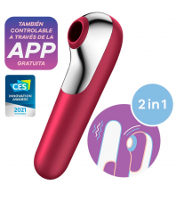 SEXSHOP69..WPP: 950319453--PAITA-- VIBRADOR ROJO ... DUAL LOVE