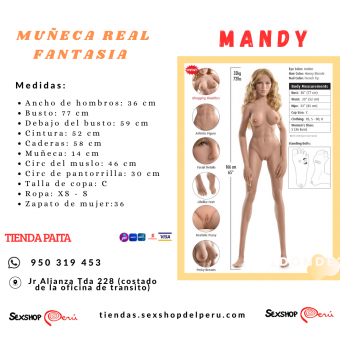 SEXSHOP69..WPP: 950319453--PAITA -- MANDY REAL FANTASIA