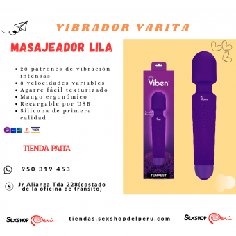 SEXSHOP69...WPP:950319453--PAITA . VARITA MORADA.. PEQUEÑA