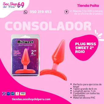 SEXSHOP69..WPP: 950319453-PAITA -- CONOSLADOR .. ANAL ROJO N°2